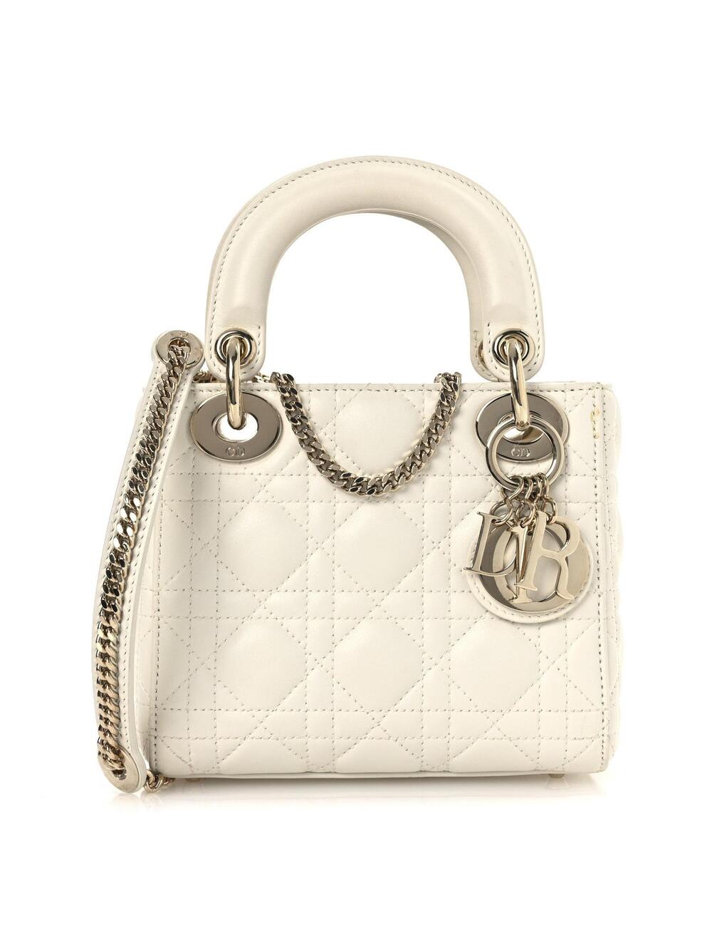 Christian Dior Lambskin Cannage Mini #347438C34B